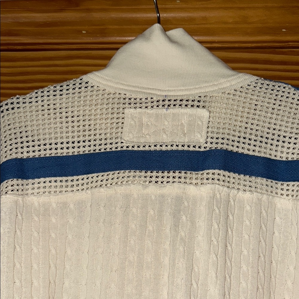 We The Free Aurora zip up Ivory and Blue Women's Jacket NWT size XS - Picture 12 of 15